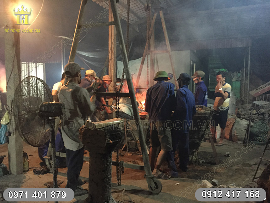 đúc tượng truyền thần, tượng chân dung bằng đồng